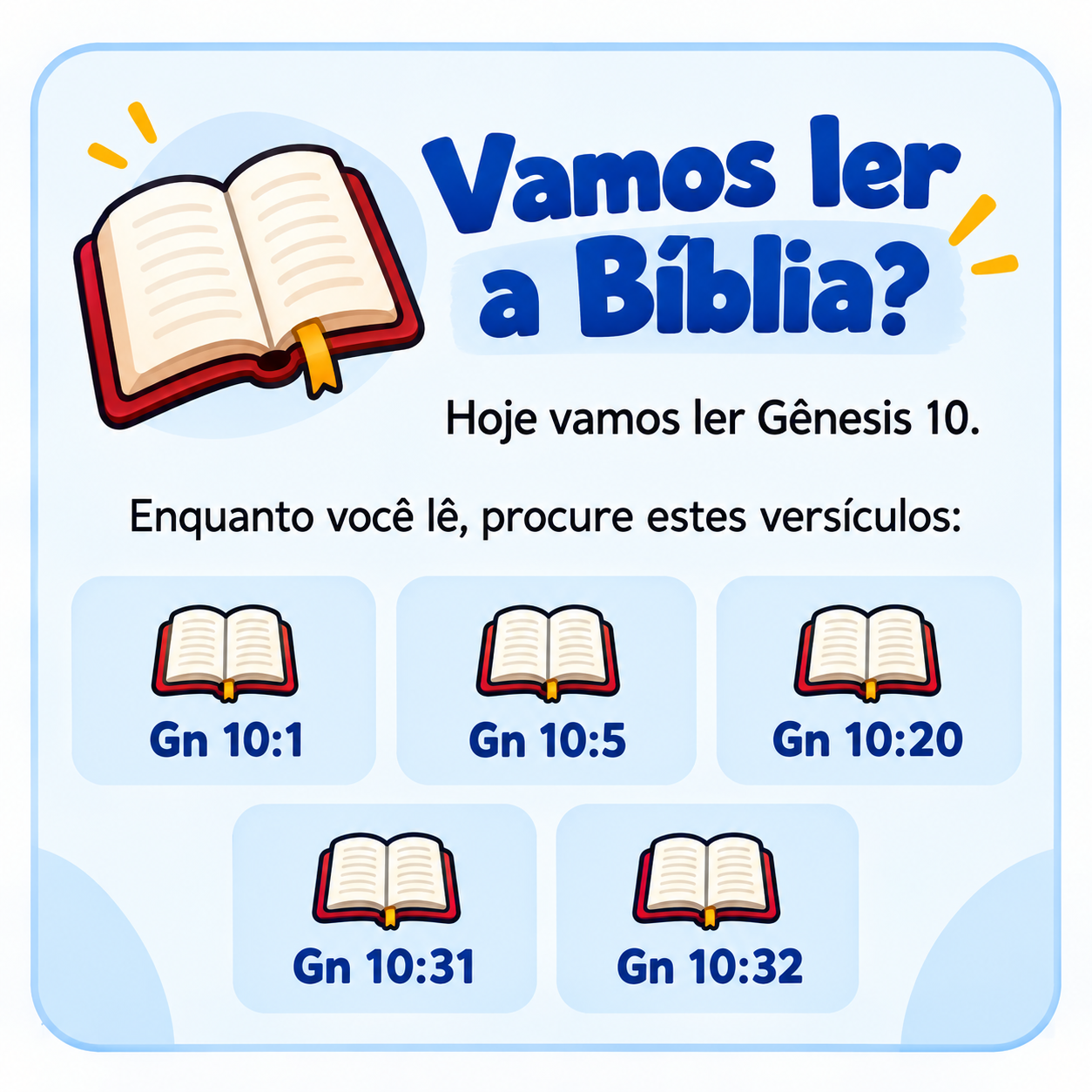 Página de exemplo: Leitura bíblica