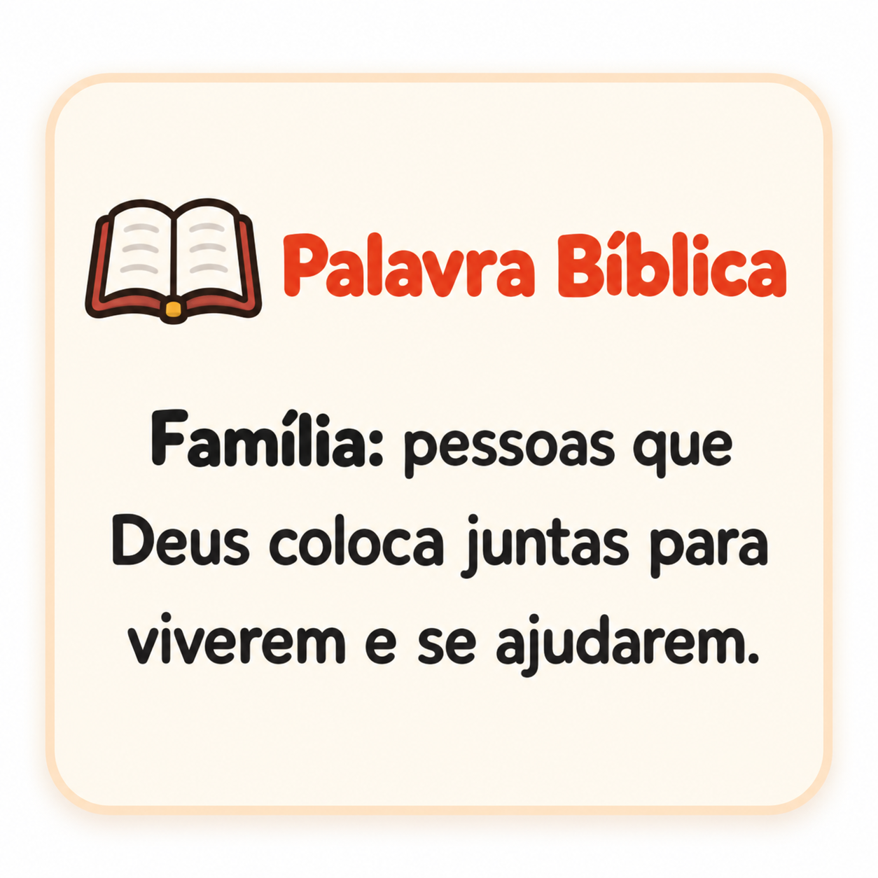 Página de exemplo: Oração