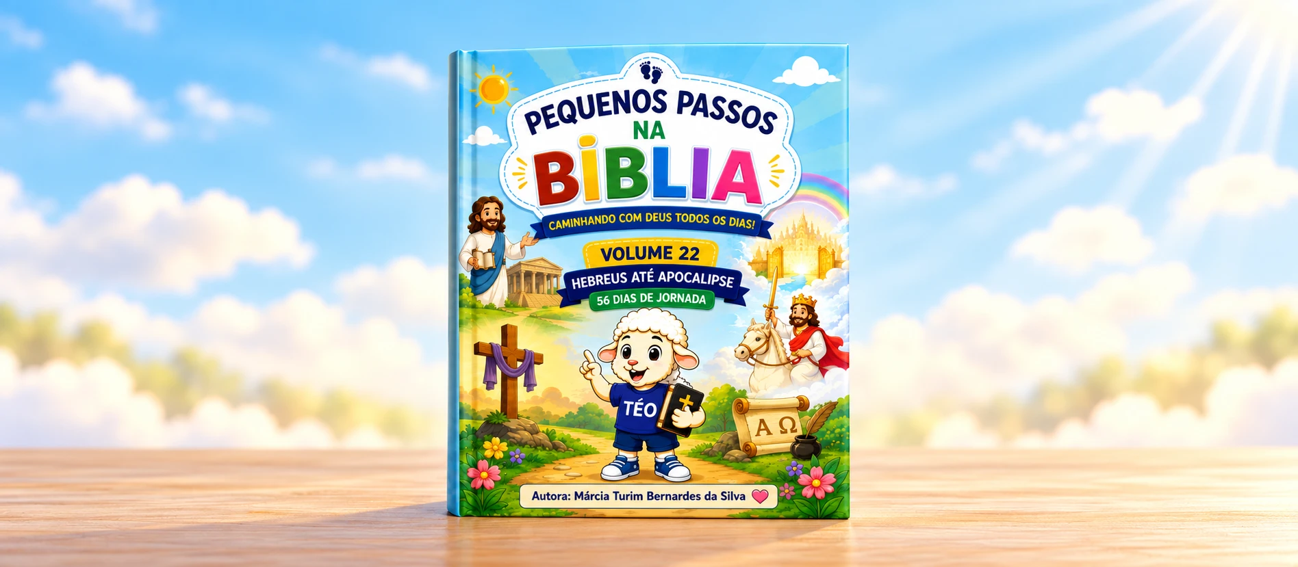 Capa do volume avulso de Pequenos Passos na Bíblia